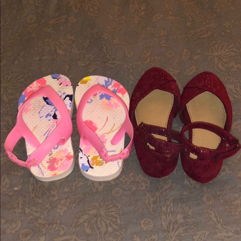Little girls old navy shoes